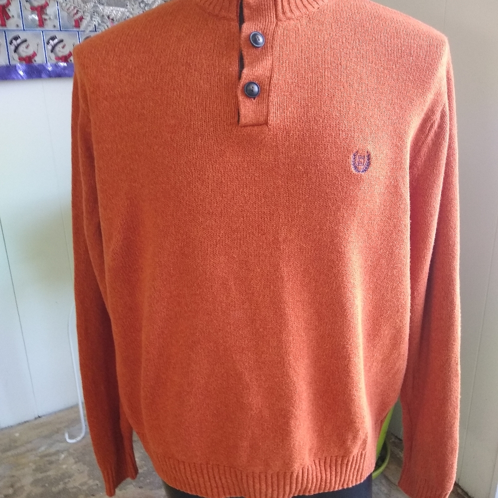 Chaps Button Down Pullover Bundle Sweaters Size Xl - image 3